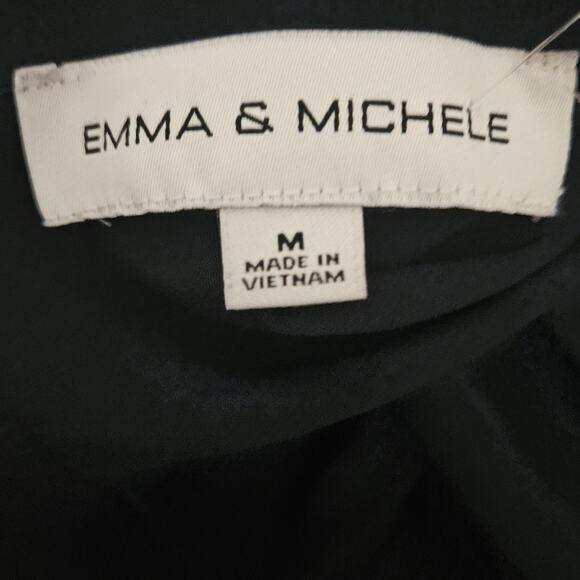 Emma and Michele Open Shoulder Jumpsuit Size Medium - Picture 3 of 4